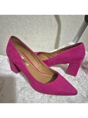 Abound Elegant Pink Block Heel Pumps...SIZE:9 M